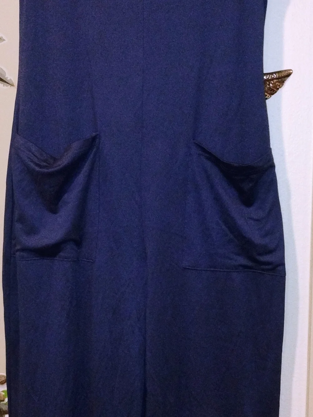 Navy Pocket Detail Women's Jumpsuit